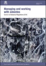 L143 Control of Asbestos Regulations 2012,(ACOP)