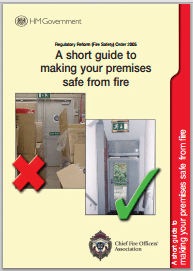 A short guide to making your premises safe from fire