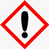Hazardous Substances Risk Assessment GHS07 Harmful: Caution Symbol 