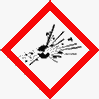 Hazardous Substances Risk Assessment GHS01 Explosive: Explosives Symbol