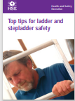 INDG405 Top tips for ladder and stepladder safety 